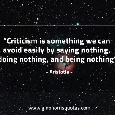 Criticism is something AristotleQuotes