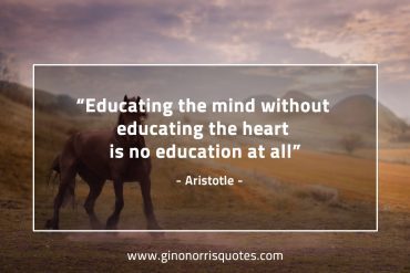 Educating the mind AristotleQuotes