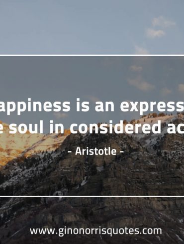 Happiness is an expression AristotleQuotes