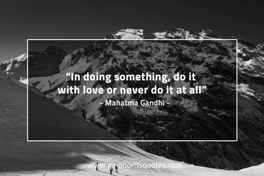 In doing something GandhiQuotes