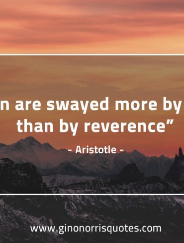 Men are swayed more AristotleQuotes