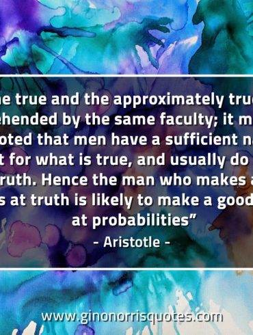 The true and the approximately true AristotleQuotes