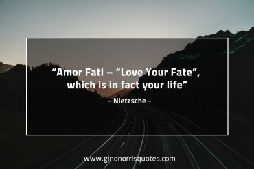 Amor Fati Love Your Fate NietzscheQuotes