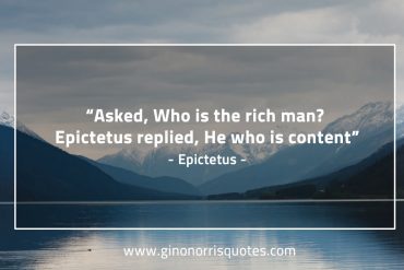 Asked Who is the rich man EpictetusQuotes