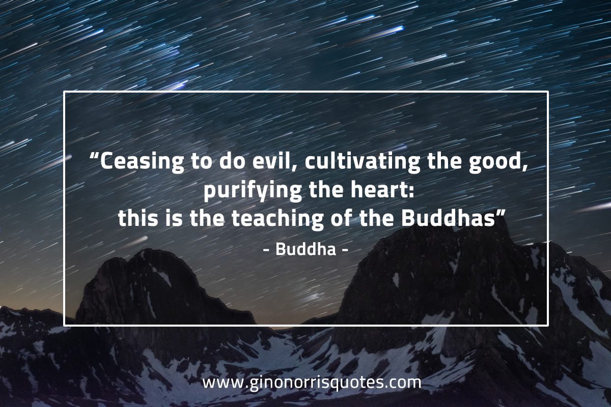 Ceasing to do evil BuddhaQuotes