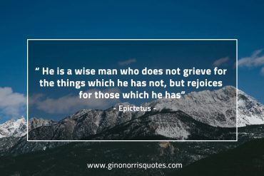 He is a wise man who does not EpictetusQuotes