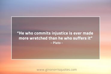 He who commits injustice PlatoQuotes