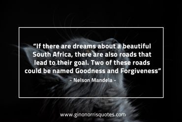 If there are dreams about MandelaQuotes