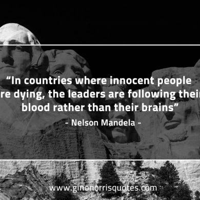 In countries where innocent people MandelaQuotes