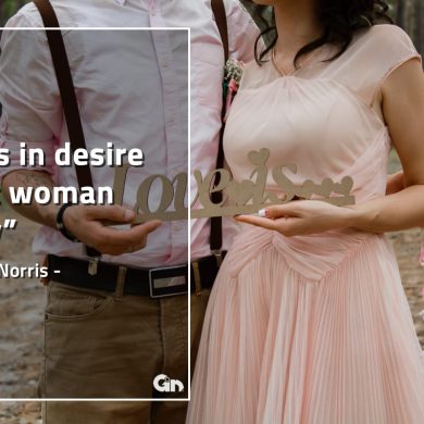 It is in desire that woman stay GinoNorrisQuotes