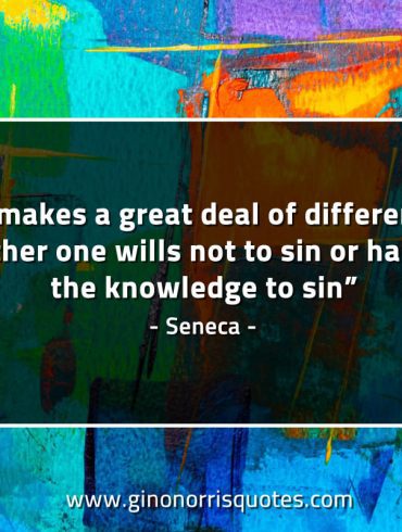 It makes a great deal of difference SenecaQuotes