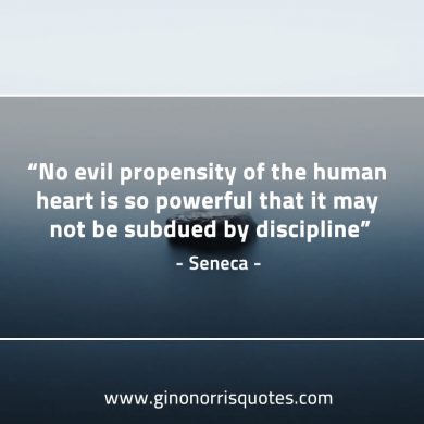 No evil propensity of the human heart SenecaQuotes