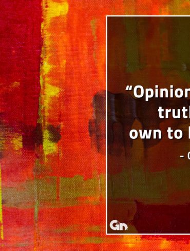 Opinions has a truth of its own to believe GinoNorrisQuotes