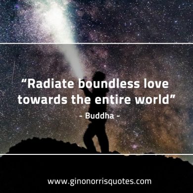 Radiate boundless love BuddhaQuotes