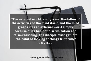 The external world is only BuddhaQuotes