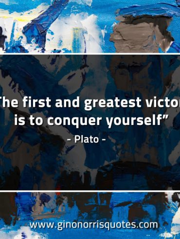 The first and greatest victory PlatoQuotes