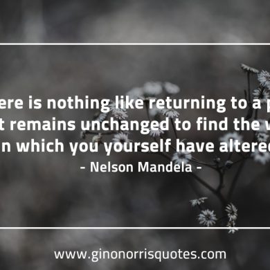 There is nothing like returning MandelaQuotes