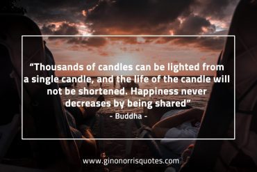 Thousands of candles BuddhaQuotes