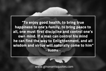 To enjoy good health BuddhaQuotes