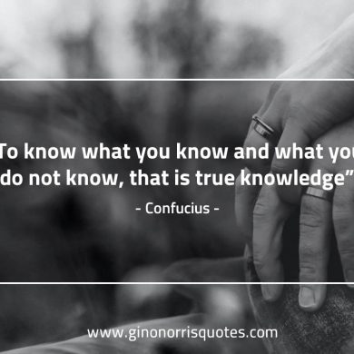 To know what you know ConfuciusQuotes