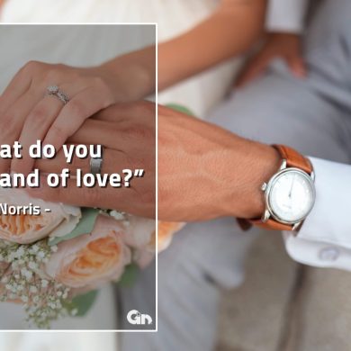 What do you demand of love GinoNorrisQuotes