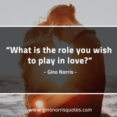 What is the role GinoNorrisQuotes