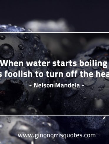 When water starts boiling MandelaQuotes