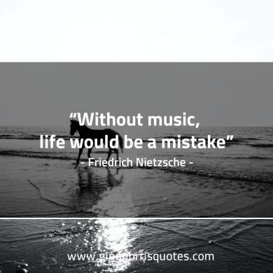 Without music NietzscheQuotes