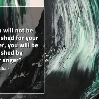 You will not be punished for your anger BuddhaQuotes