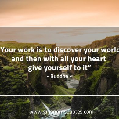 Your work is to discover BuddhaQuotes