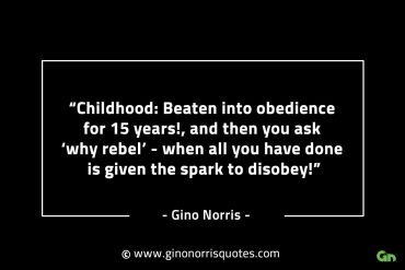 Childhood GinoNorrisINTJQuotes