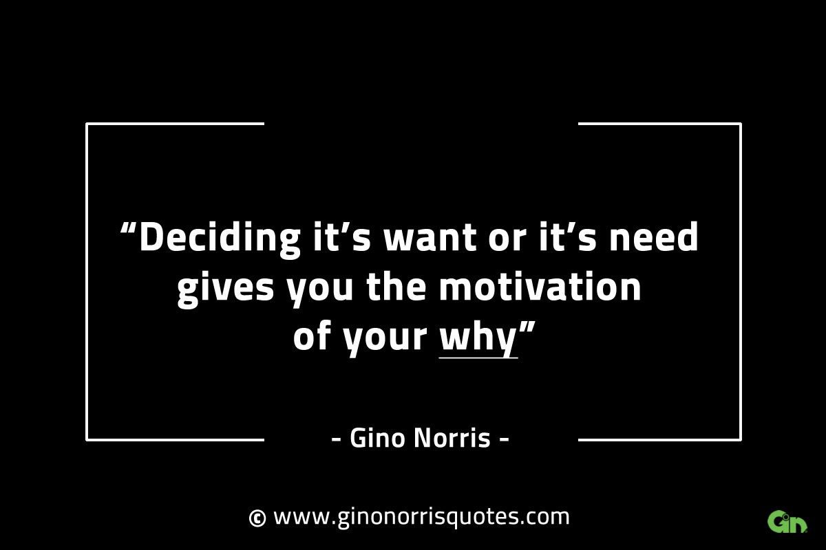 Deciding its want or its need GinoNorrisINTJQuotes