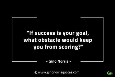 If success is your goal GinoNorrisINTJQuotes