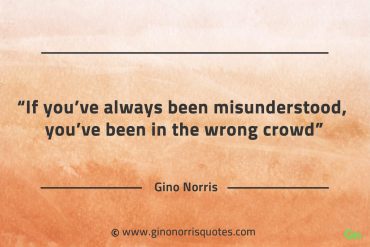 If youve always been misunderstood GinoNorrisQuotes