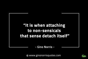 It is when attaching to non sensicals GinoNorrisINTJQuotes