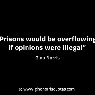 Prisons would be overflowing GinoNorrisINTJQuotes