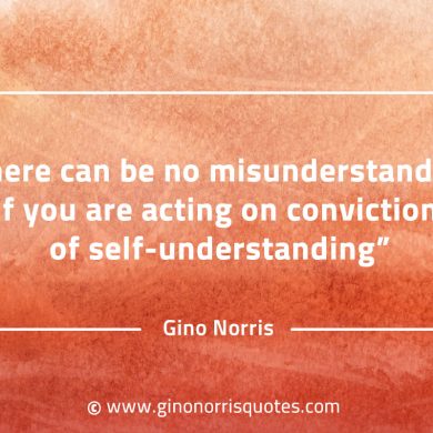 There can be no misunderstanding GinoNorrisQuotes