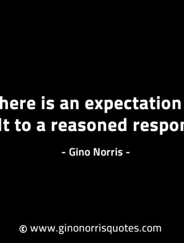 There is an expectation of guilt GinoNorrisINTJQuotes