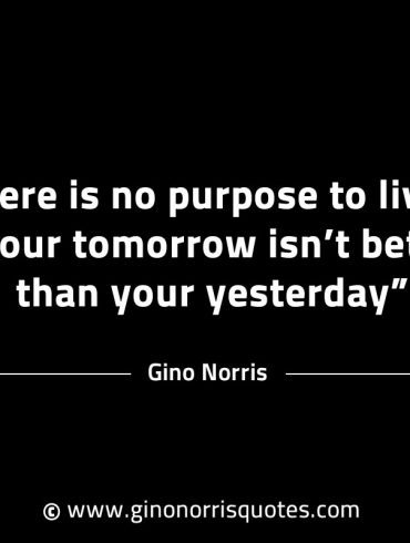 There is no purpose to living GinoNorrisINTJQuotes