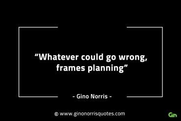 Whatever could go wrong frames planning GinoNorrisINTJQuotes