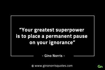 Your greatest superpower GinoNorrisINTJQuotes