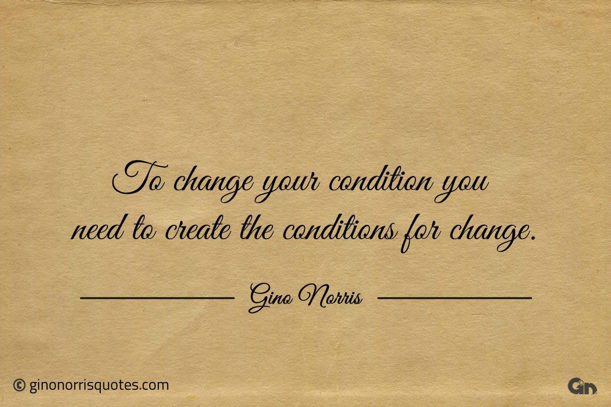 To change your condition you need to create ginonorrisquotes