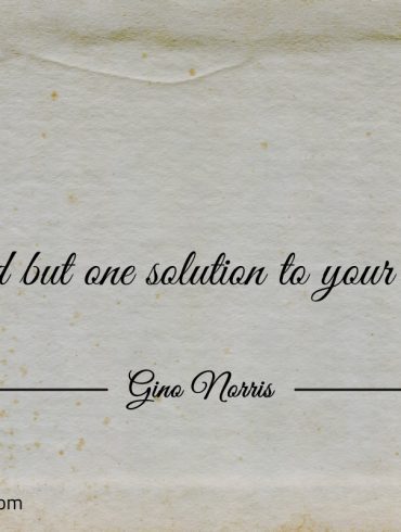 You need but one solution to your challenge ginonorrisquotes