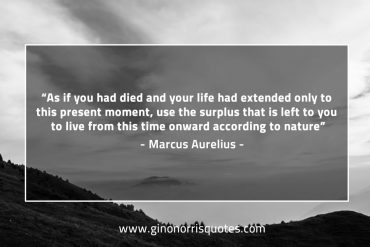 As if you had died MarcusAureliusQuotes