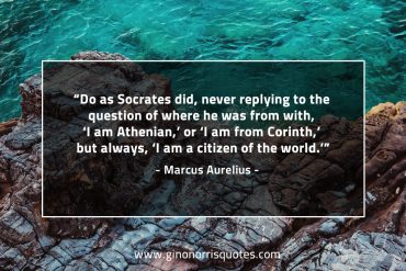 Do as Socrates did never replying MarcusAureliusQuotes