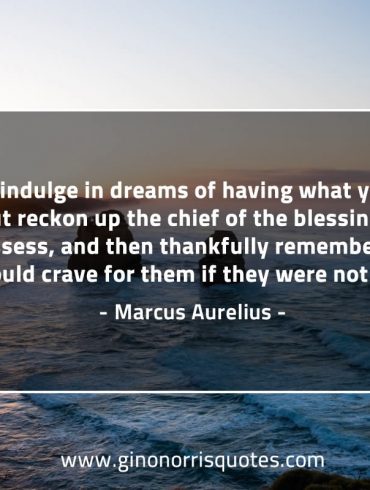 Do not indulge in dreams of having MarcusAureliusQuotes