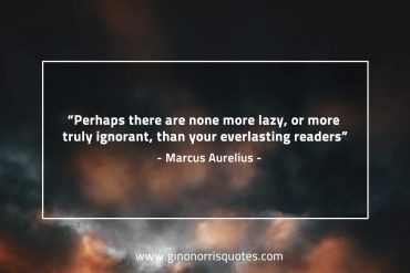 Perhaps there are none more lazy MarcusAureliusQuotes