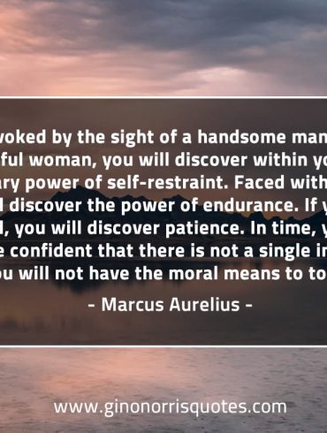 Provoked by the sight of a handsome MarcusAureliusQuotes