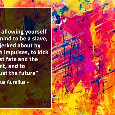 Stop allowing yourself your mind MarcusAureliusQuotes