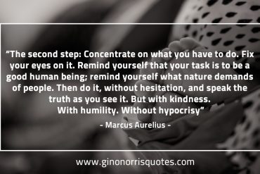 The second step MarcusAureliusQuotes